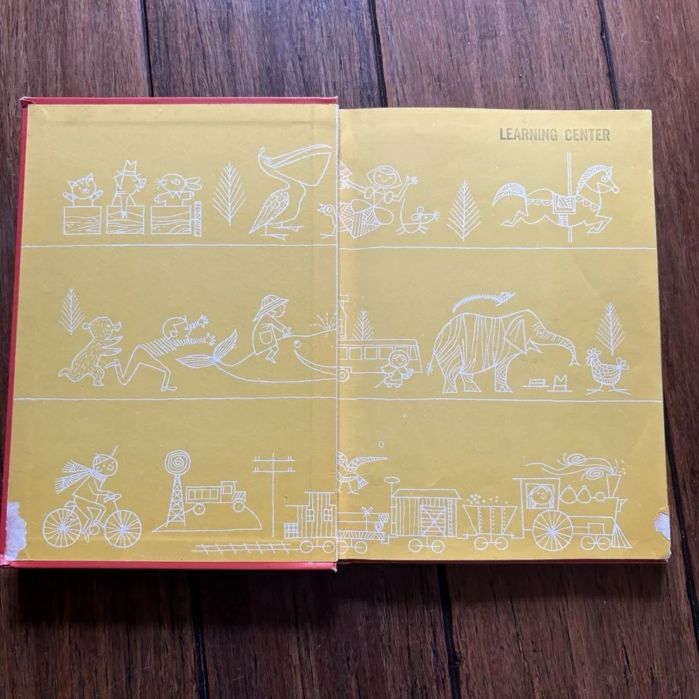 Vintage‎ 1960 Merry-Go-Round Children's Book Illustrated Hardcover